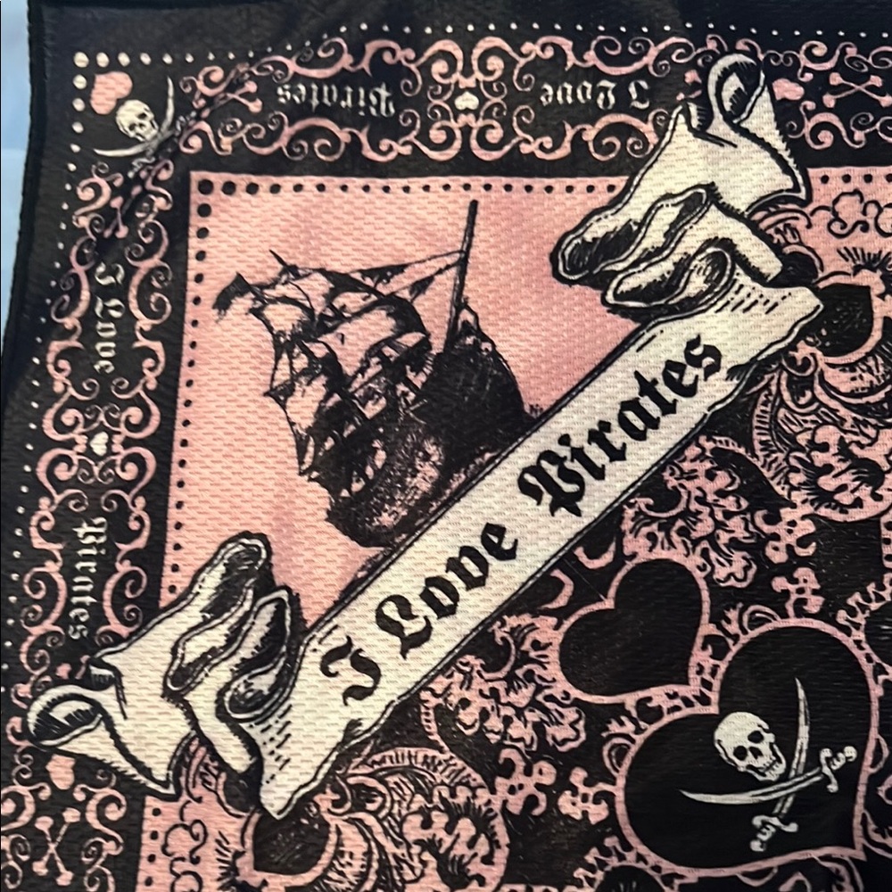 Disney Pink and Black Bandana - Picture 3 of 4